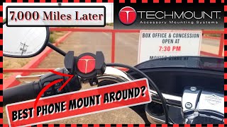 TechMount TechGripper Review // Motorcycle Cell Phone Mount