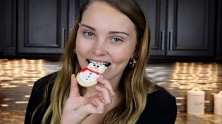 ASMR Baking Soft Christmas Cookies ☃️