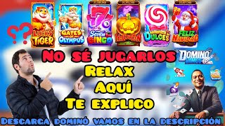 Gana Dinero: No se jugar Slot, relax aquí te explico. descarga Dominó Vamos en la descripción.