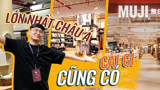 NÁO LOẠN NGÀY KHAI TRƯƠNG MUJI LỚN NHẤT CHÂU Á | #25vlog 30.11