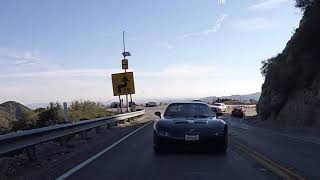 Mazda RX-7 New Year's Angeles Crest Highway Cruise