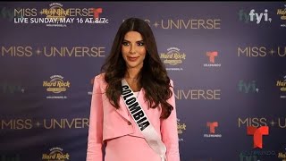 Telemundo Interview with Laura Olascuaga Miss Colombia 🇨🇴  I Miss Universe 2020