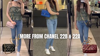 COME SHOPPING WITH ME - MORE BAGS FROM THE CHANEL 22B & 22A COLLECTIONS