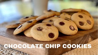 Condensed Milk Chocolate Chip Cookies/ Easy Cookie Recipe