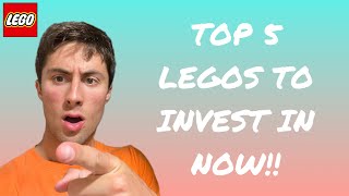 TOP 5 LEGO SETS To Invest In NOW!! #legoinvesting #lego #investing