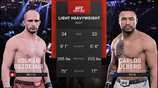 UFC Macau: Oezdemir vs Ulberg (UFC 5 Simulation)