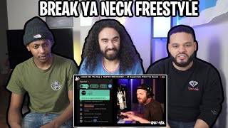 OUR RAPPER FRIEND REACTS to HARRY MACK BREAK YA NECK FREESTYLE | REACTION!