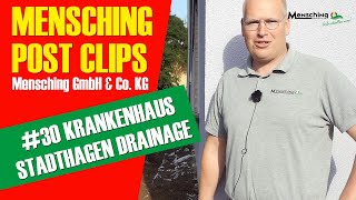 Mensching GmbH & Co. KG | Post Clip #30 - Krankenhaus Stadthagen Drainage