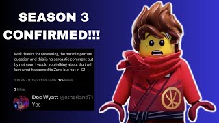 Ninjago Dragons Rising Season 3 CONFIRMED!!!