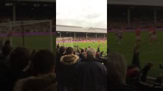 Fulham 4th goal VS Huddersfield. Chris Martin penalty 29/10/16