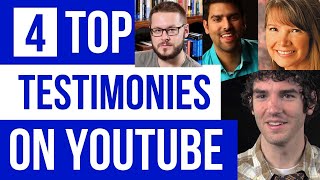 Top 4 Testimonies on YouTube - Part 1 - Dave Wood (former Atheist) & Nabeel Qureshi (Former Muslim)