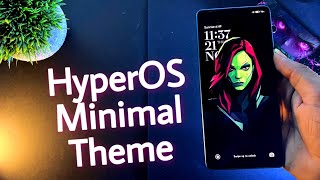 HyperOS Minimal Theme For Any Xiaomi Devices | New Anime System Ui | #hyperos