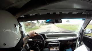 4 Rajd Pleszwski - Honda Civic OGR - Artur Rant / Sebastian Drajer