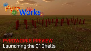 PyroWorks - Fireworks Preview - 3" Shells - #fireworks #pyroworks