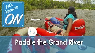 PADDLE THE GRAND RIVER in the Heart of Ontario - Let's Discover ON (with Grand River Rafting Co)