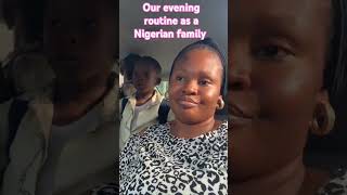 An Evening routine in an African family #shortsafrica #youtubemadeforyou #forafortnightchallenge