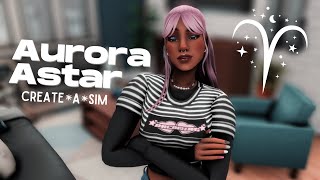 Aurora Aster ~ new legacy founder | Create A Sim