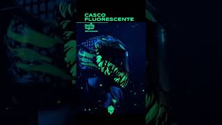 TOXIC ESCAMAS - CASCO FLUORESCENTE #biker #casco #motos