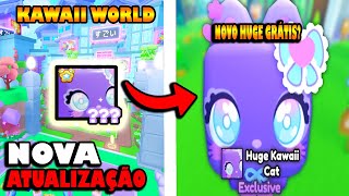 😲 TUDO SOBRE A NOVA ATUALIZAÇÃO DO KAWAII WORLD NO PET SIMULATOR 99 - FIM DO EVENTO RNG! - ROBLOX