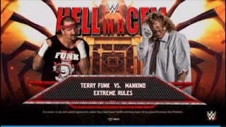 WWE2K24 TERRY FUNK V MANKIND #wwe #ww2k24 #funk #mankind