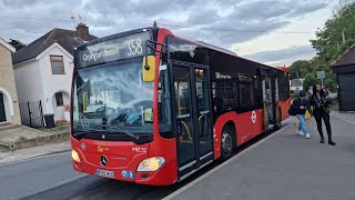 *Kickdown!* Go Ahead London Metrobus Mercedes Benz Citaro O295 MEC52 BF65 HUO Route 358