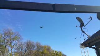 Chinook flyover