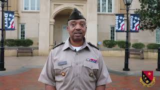 GMC Alumnus Major General Reginald Neal Speaks to 144th Corps of Cadets