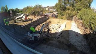 Fiberglass Pool Demolition - Time Lapse Day 1