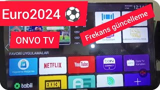 TRT 1 TRT Spor EURO 2024 FREKANS GÜNCELLEME ONVO TV #onvo