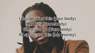 Bayanni - Body(Lyrics)