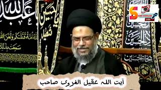 ایام فاطمیہ سلام علیہا| آیت اللہ عقیل الغروی صاحب