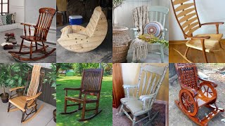 Best 8 Ideas Designer wooden handmade rocking chair Дерев'яні хенд мейд крісло гойдалки Furniture