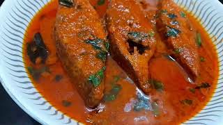 Fish Curry || How to make Fish Curry Recipe || Halwa Fish curry Recipe