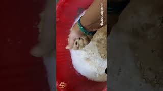 stoney mud sand cement crumbling #asmr #shorts #mud