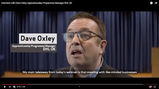 Open University Learning: Interview with Dave Oxley | DHL UK