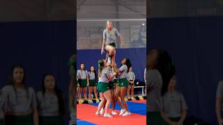 ✨how’d they do? #cheer #stunt #stunting #cheerleaders