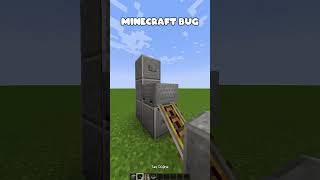 Minecraft Bug #shorts #minecraft