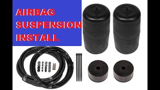 AIRBAG SUSPENSION INSTALL