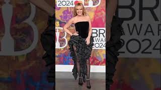 Kylie at The Brits on the Red Carpet- ..#britawards #britawards2024 #thebritawards #fashion #kylie