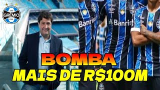 MAIS DE R$100M, GRÊMIO ESTOUROU OS COFRES | NOTÍCIAS DO GRÊMIO HOJE.