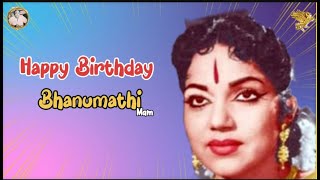 Happy Birthday Bhanumathi Ramakrishna Mam | பிறப்பும் சிறப்பும் | APN Films