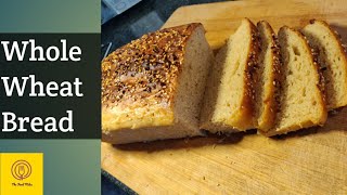 Whole wheat bread || Atta bread || Eggless wheat bread