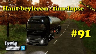 Farming Symulator 22 - Haut-Beyleron #91 New Farm Timelapse Gameplay Xbox Series X