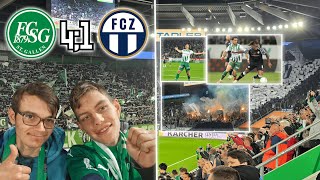 St.Gallen schenkt Zürich die erste Saisonniederlage ein "FC St.Gallen vs FC Zürich Vlog" (24.09.24)