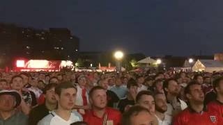 Euro 2016 Fan zone Lille 11/06/16 England -  Russia