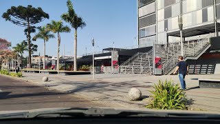 [CURITIBA HOJE 26/07/2022] Dirigindo pelas Ruas de Curitiba 4K Passando pela Arena da Baixada