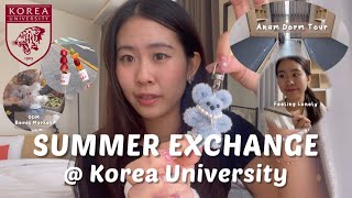 Korea University Int Summer Campus 🇰🇷🐯 EP 1 : Departure, Settling down, Anam Dorm Tour, Beads Market