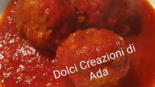 Polpette al sugo non le avete mai mangiate così morbide