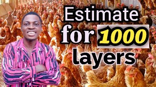 How To Start A 1000 Layers Farming in 2024|Chicken Farming.