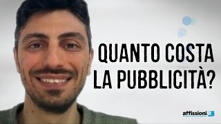 Quanto spendere per una pubblicità?